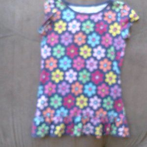 flowered tee